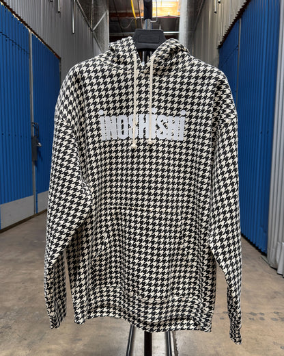 Heavy-Weight Hooded Pullover | HOUNDSTOOTH