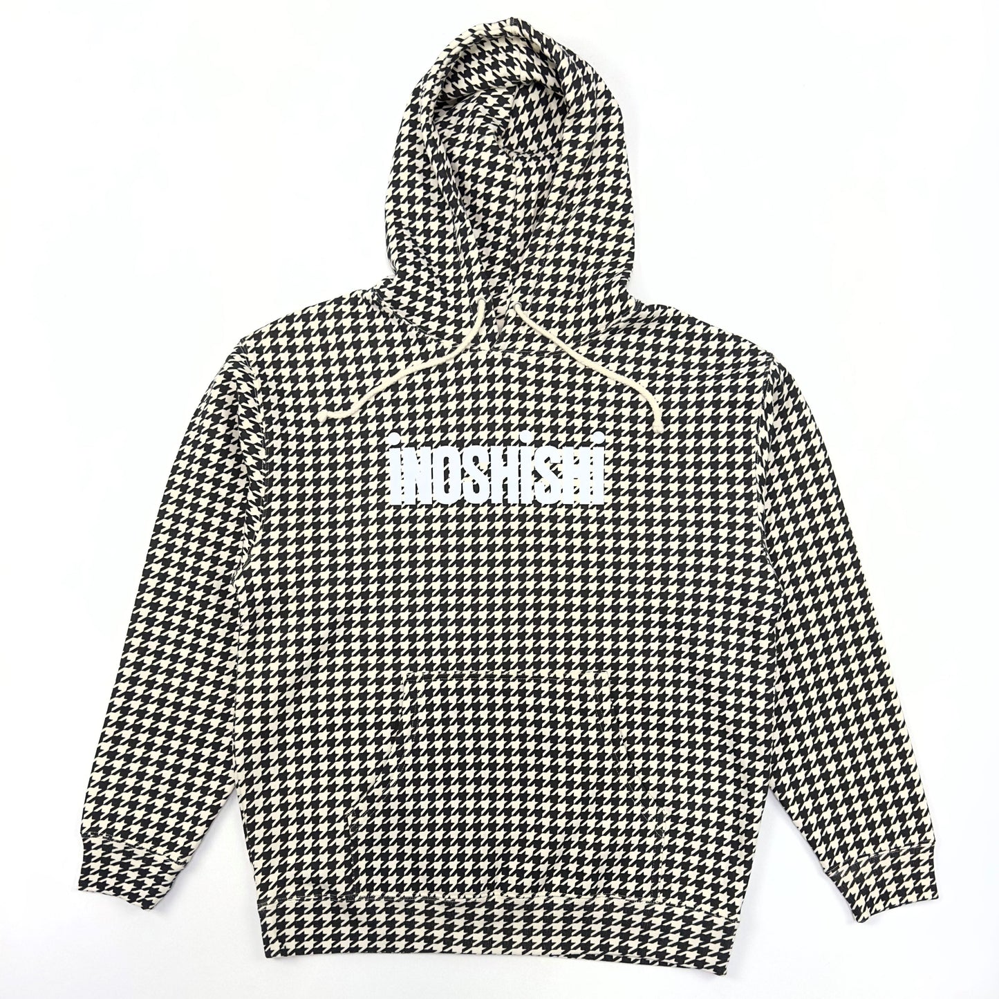 Heavy-Weight Hooded Pullover | HOUNDSTOOTH